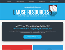 Tablet Screenshot of museresources.com